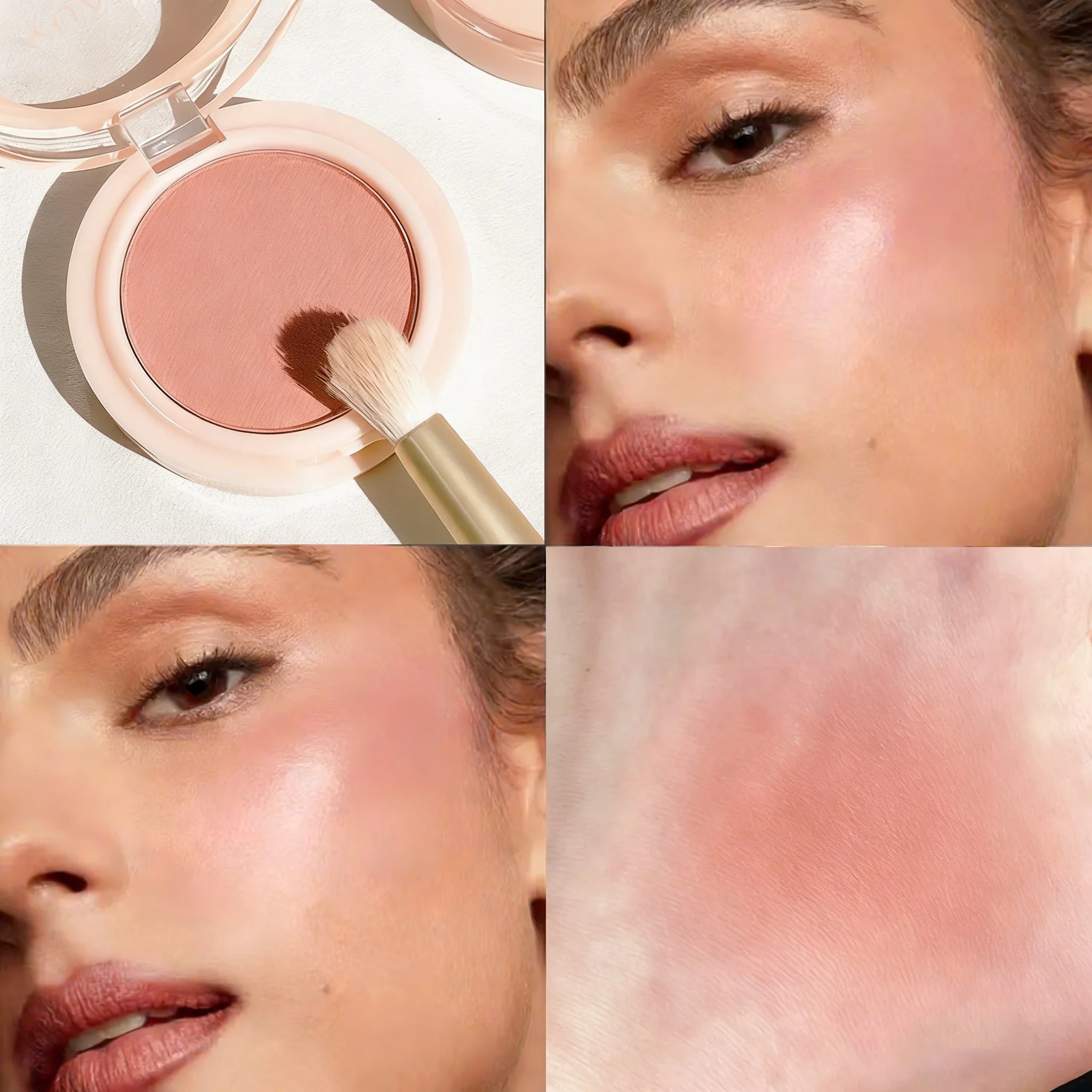 Daily Matte Blush Collection Natural Glow Buildable Cheek Color Long-Lasting