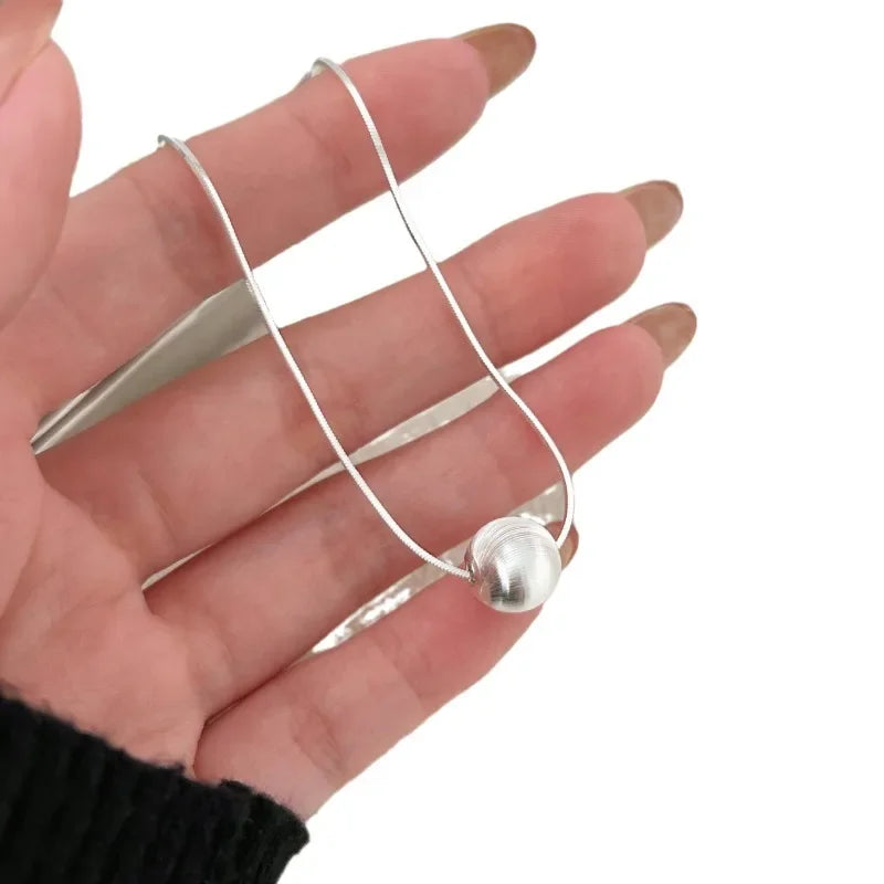 925 Sterling Silver Necklace Bead Pendant for Women High quality