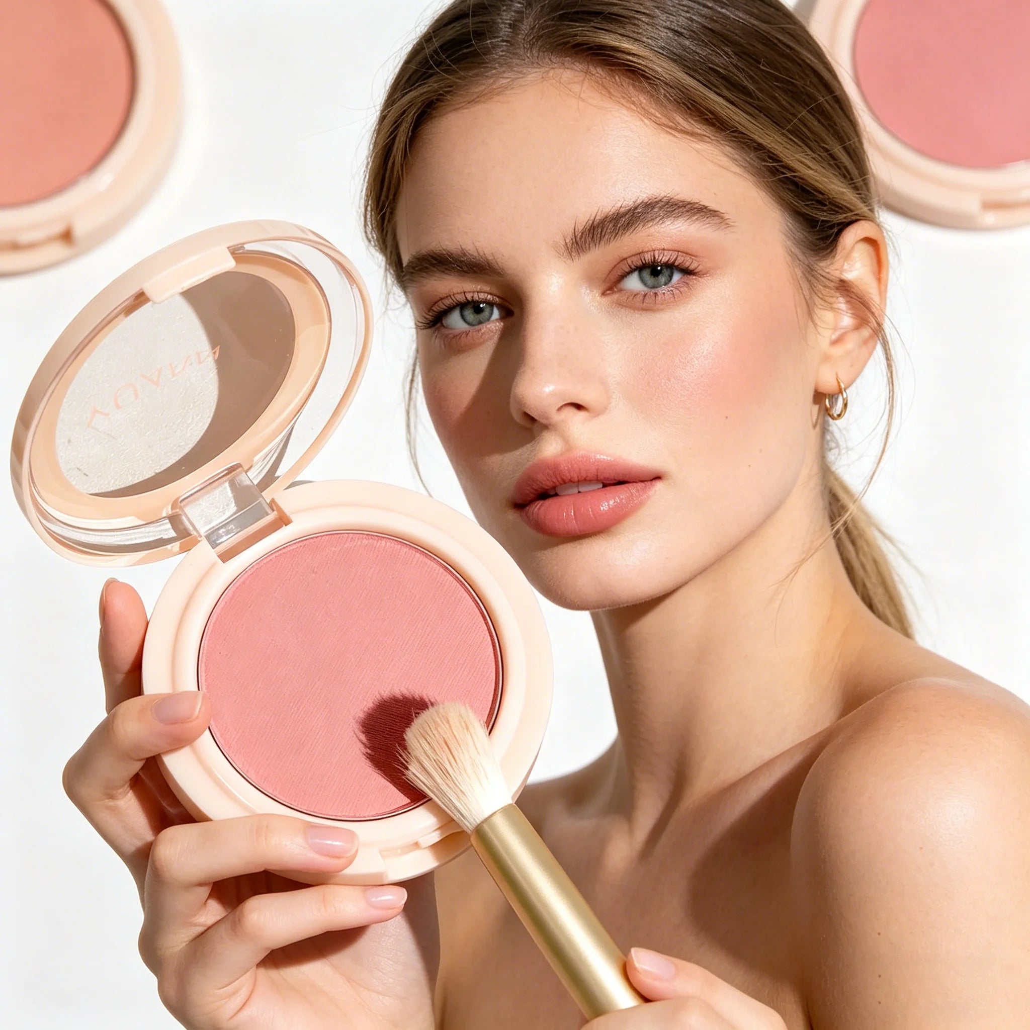 Daily Matte Blush Collection Natural Glow Buildable Cheek Color Long-Lasting