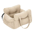 Dog Car Seat with Safety Belt - Non-Slip for Small Dogs, Washable