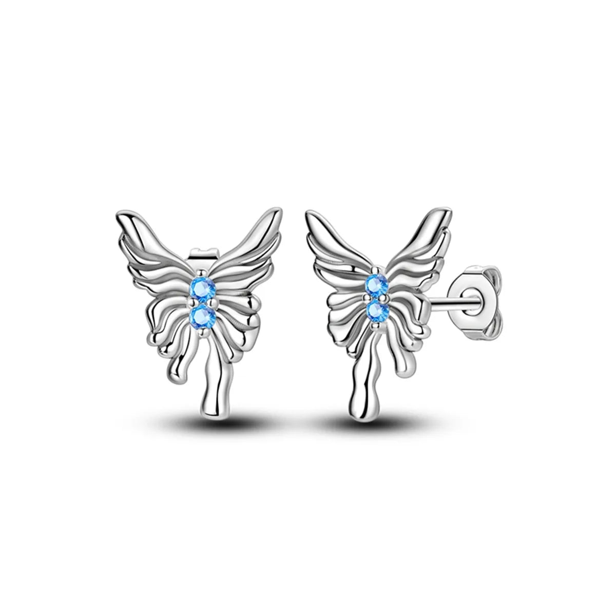 Elegant S925 Sterling Silver 18k Gold Classic Knot Stud Earrings For Ladys
