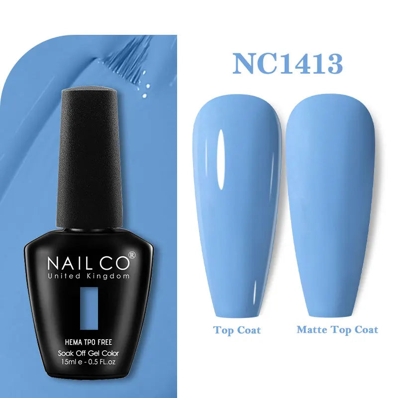 15ml TPO-Free Nail Gel Polish Semi Permanent Nails Art Manicure Design Hybrid Remover Gel Top Coat Ongle Gel UV