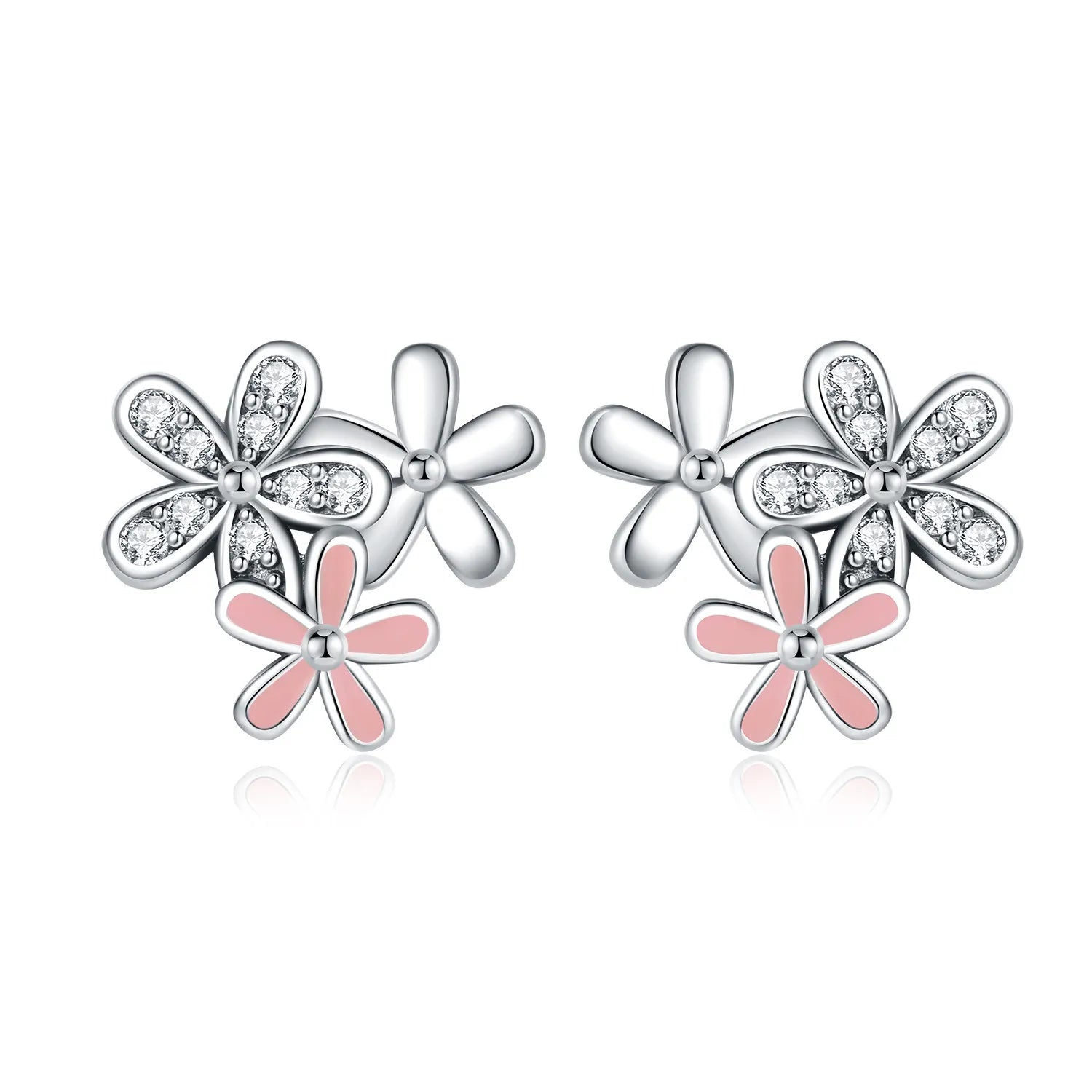 Elegant S925 Sterling Silver 18k Gold Classic Knot Stud Earrings For Ladys