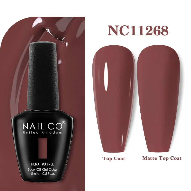 15ml TPO-Free Nail Gel Polish Semi Permanent Nails Art Manicure Design Hybrid Remover Gel Top Coat Ongle Gel UV