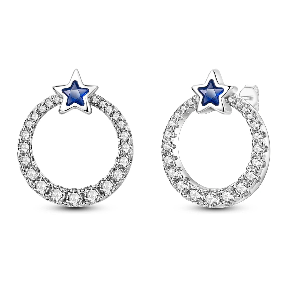 Elegant S925 Sterling Silver 18k Gold Classic Knot Stud Earrings For Ladys