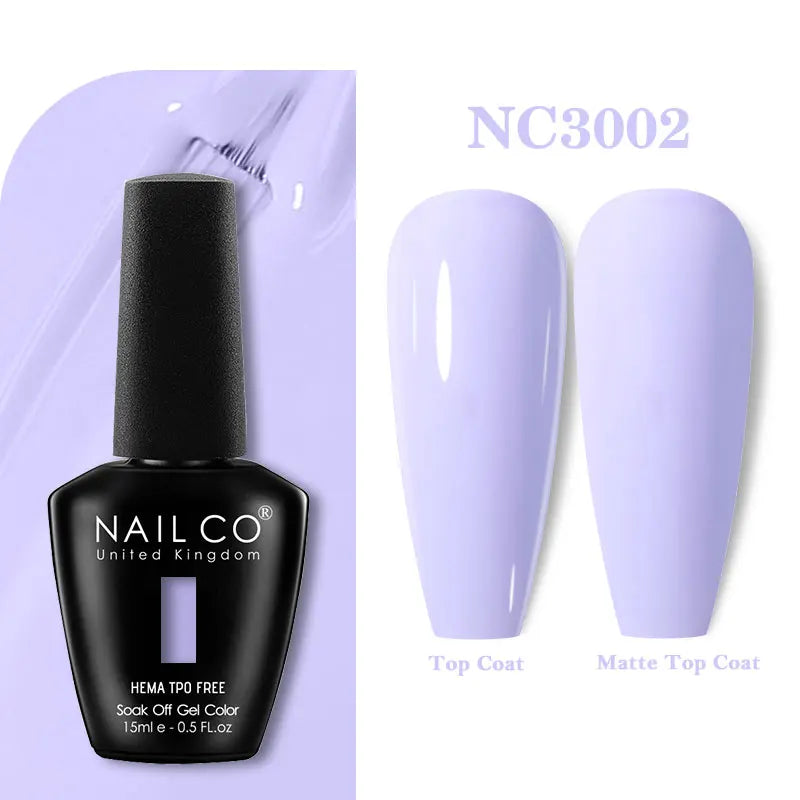 15ml TPO-Free Nail Gel Polish Semi Permanent Nails Art Manicure Design Hybrid Remover Gel Top Coat Ongle Gel UV