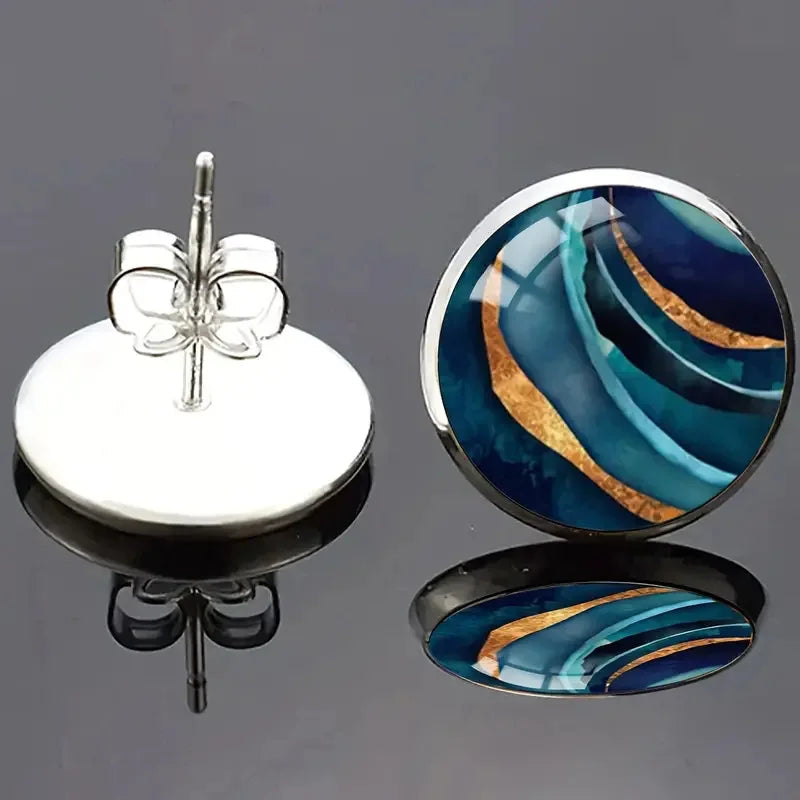 Elegant Stud Earrings, Vintage Style Jewelry for Women & Men