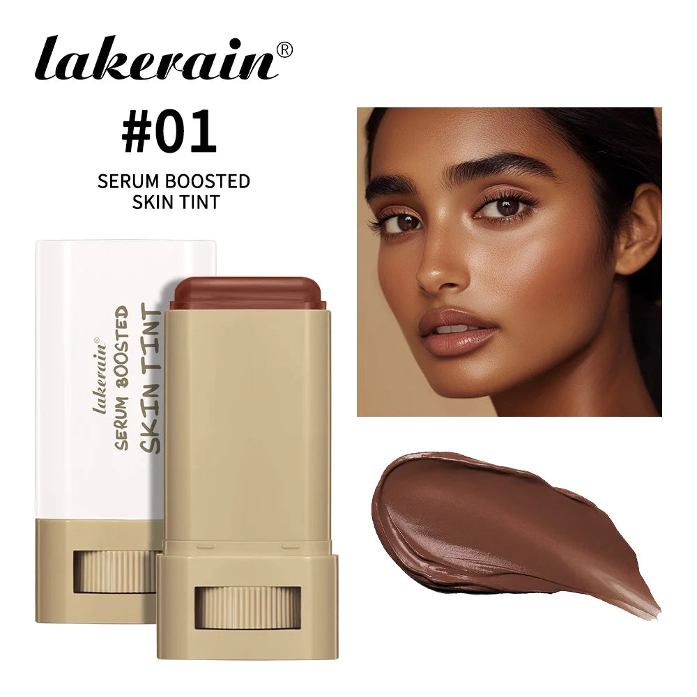Skin Tint Foundation Stick Moisturizing & Non-Sticky Concealer Base Foundation