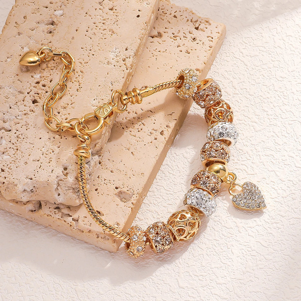 Women Fashion Panjidorado Element Charm Bracelet