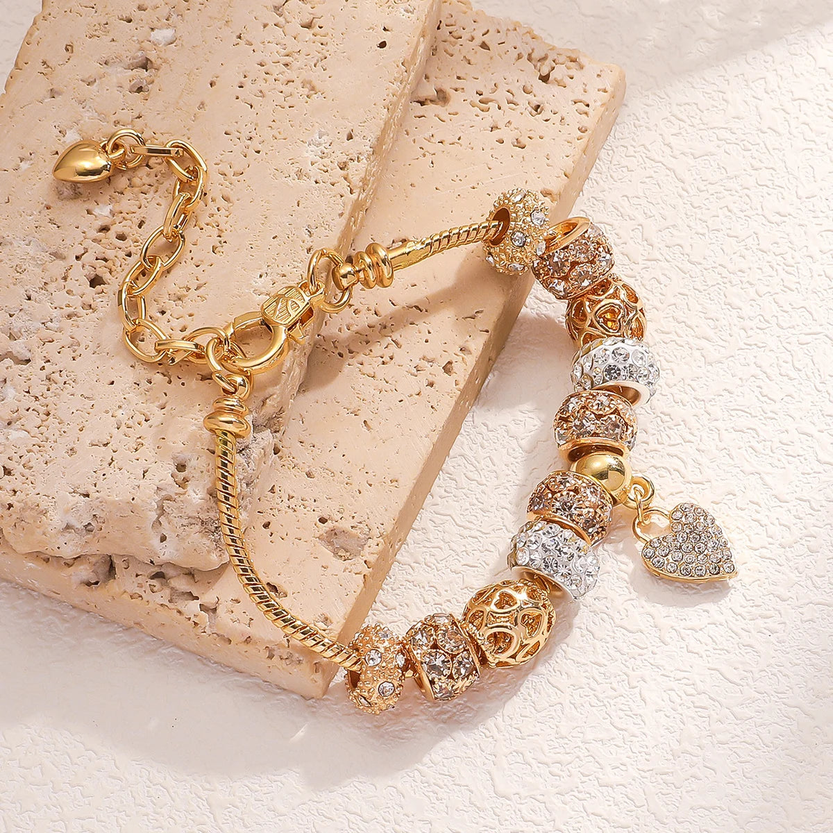 Women Fashion Panjidorado Element Charm Bracelet