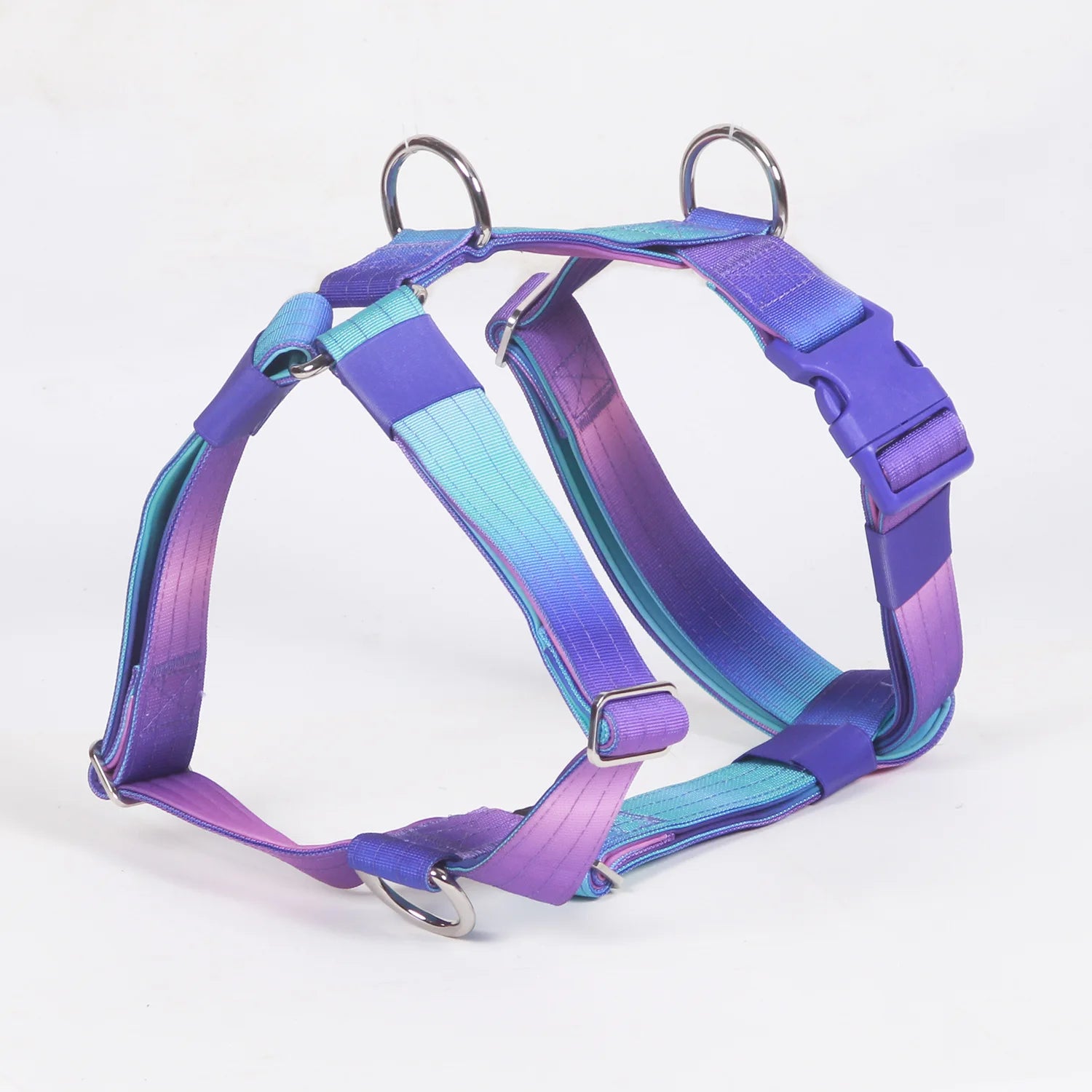 Tactical Dog Harness Dog Collar Leash-No-Pull Pet Harness Vest for Medium& Large Dogs