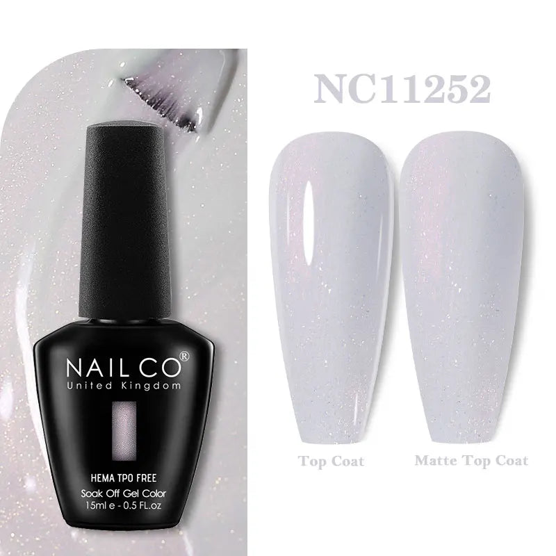 15ml TPO-Free Nail Gel Polish Semi Permanent Nails Art Manicure Design Hybrid Remover Gel Top Coat Ongle Gel UV