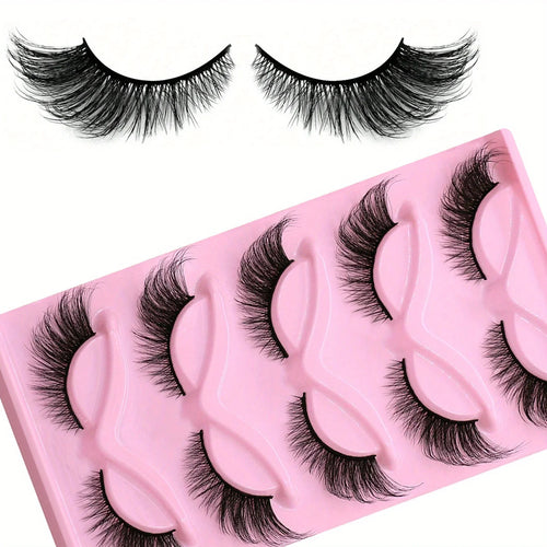15Pairs 3-Pack Cat Eye Lashes Long Lashes Cat Eye Look Wispy Lashes
