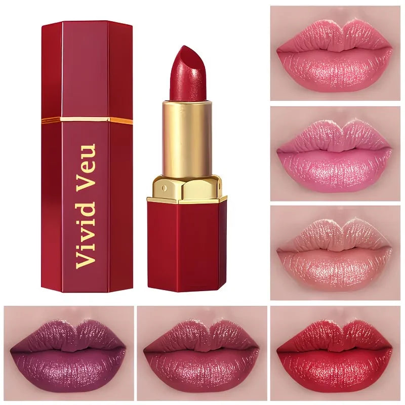 Luxurious 6-Piece Matte Lipstick Set: Long-lasting and highly pigmented