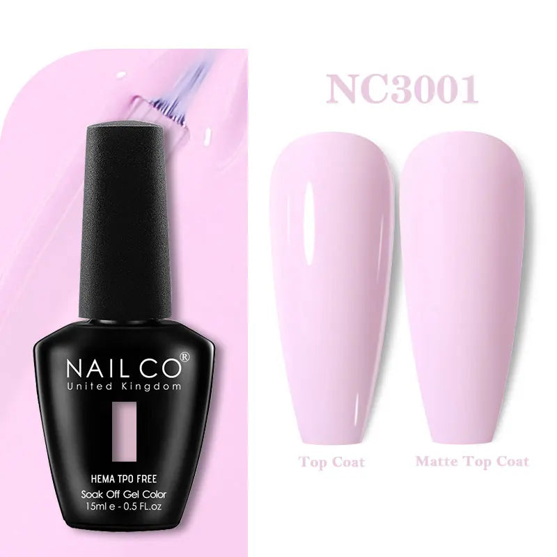 15ml TPO-Free Nail Gel Polish Semi Permanent Nails Art Manicure Design Hybrid Remover Gel Top Coat Ongle Gel UV