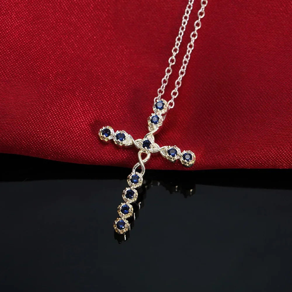 New Fashion  925 Sterling Silver Necklace For Women