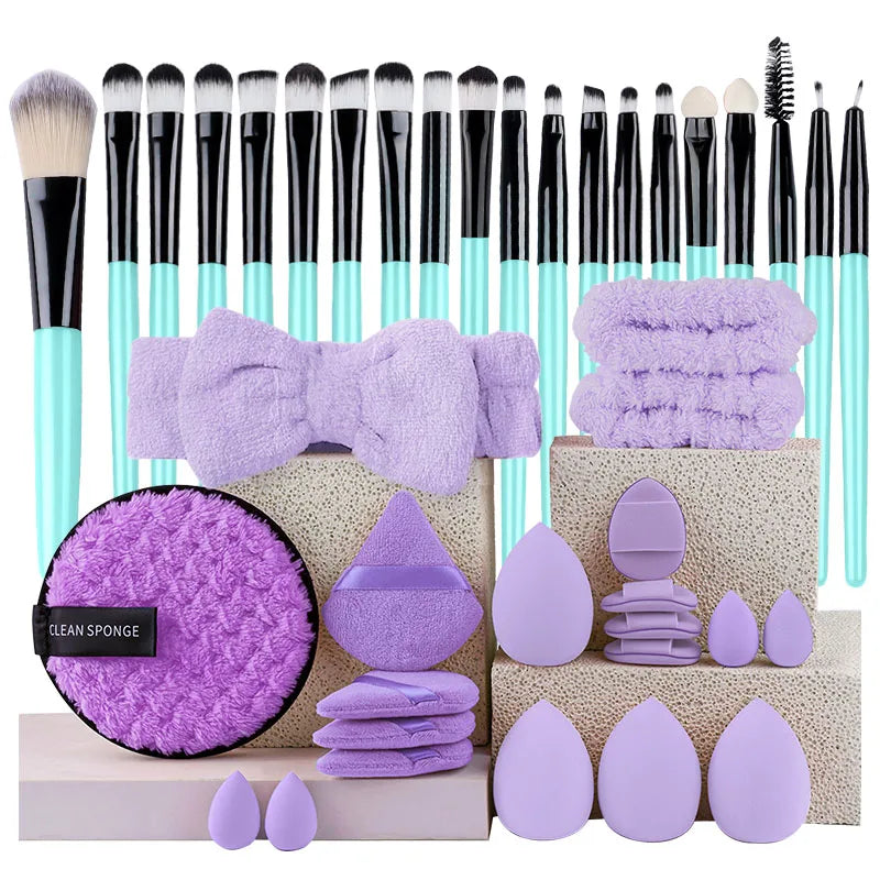 Makeup Brush Set 20Pcs Kit Soft Fluffy Eye Shadow Brushes Cosmetic Foundation Powder Highlighter Beauty Tool