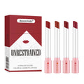 4 Colors Cigarette Shaped Lip Gloss Set Matte Velvet High Pigment Waterproof