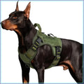 Tactical Dog Harness for Large Dogs, Heavy Duty No Pull with Handle, Reflective Military K9 Vest