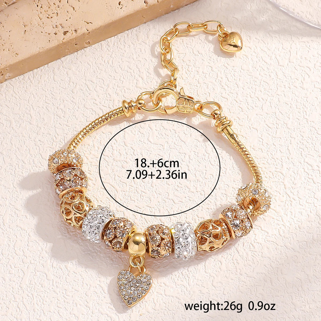 Women Fashion Panjidorado Element Charm Bracelet