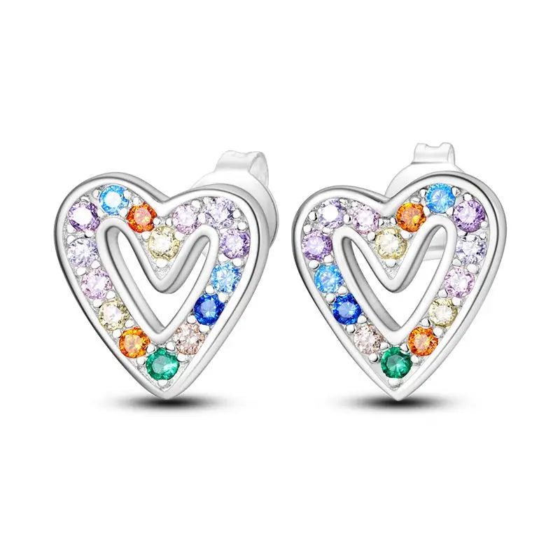 Elegant S925 Sterling Silver 18k Gold Classic Knot Stud Earrings For Ladys