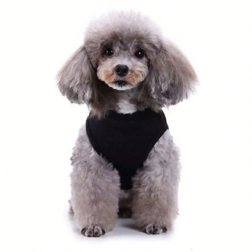 Lovely pet print vest dog T-shirt summer breathable clothes