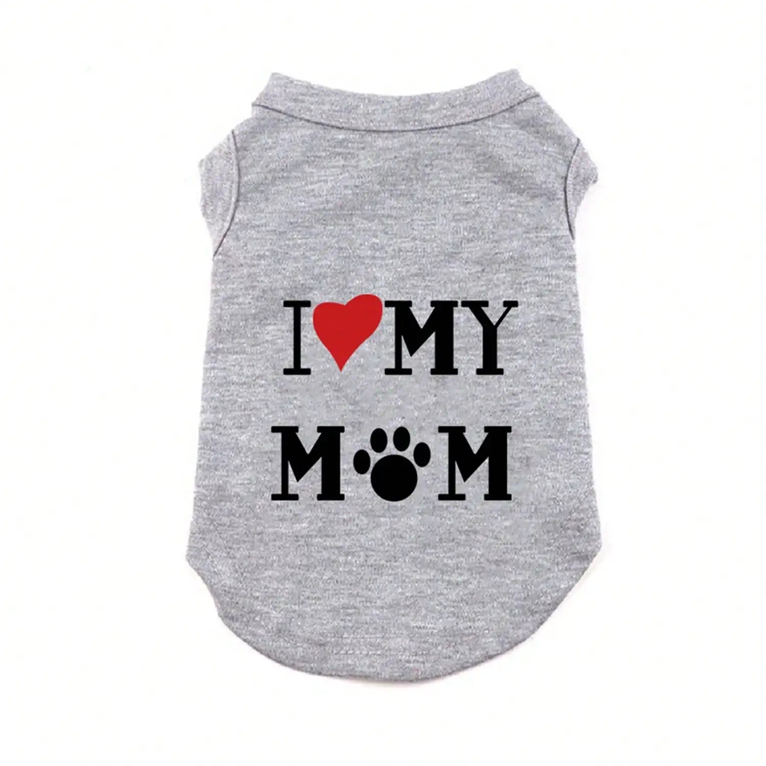 Lovely pet print vest dog T-shirt summer breathable clothes