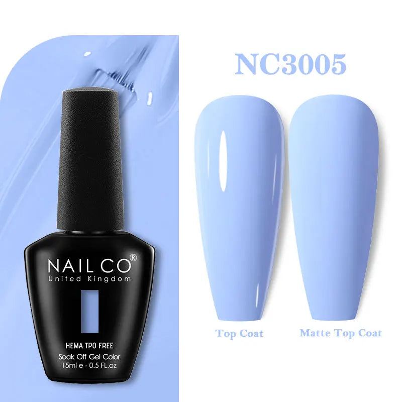 15ml TPO-Free Nail Gel Polish Semi Permanent Nails Art Manicure Design Hybrid Remover Gel Top Coat Ongle Gel UV