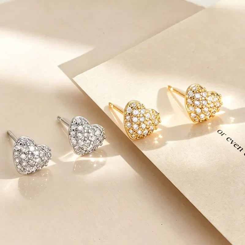 Gorgeous 925 Sterling Silver Needle Stud Earrings