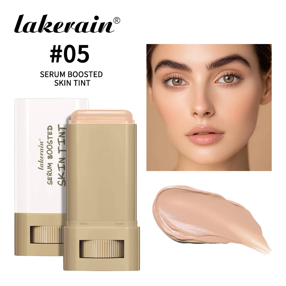 Skin Tint Foundation Stick Moisturizing & Non-Sticky Concealer Base Foundation