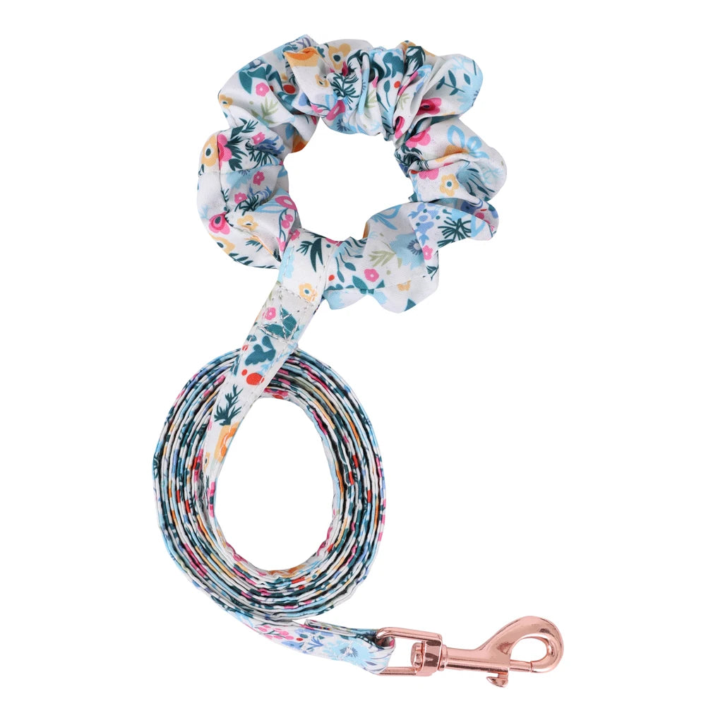 Small Dog Harness Leash Set Cute Traction Bracelet Medium Cat Collar Vest Harness Adjustable