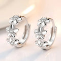 Top Sale 925 Sterling Silver Needle Earrings for Women's High Quality Jewelry