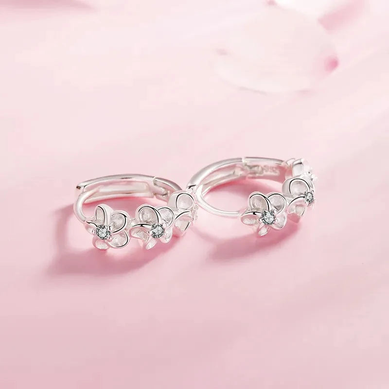 Top Sale 925 Sterling Silver Needle Earrings for Women's High Quality Jewelry
