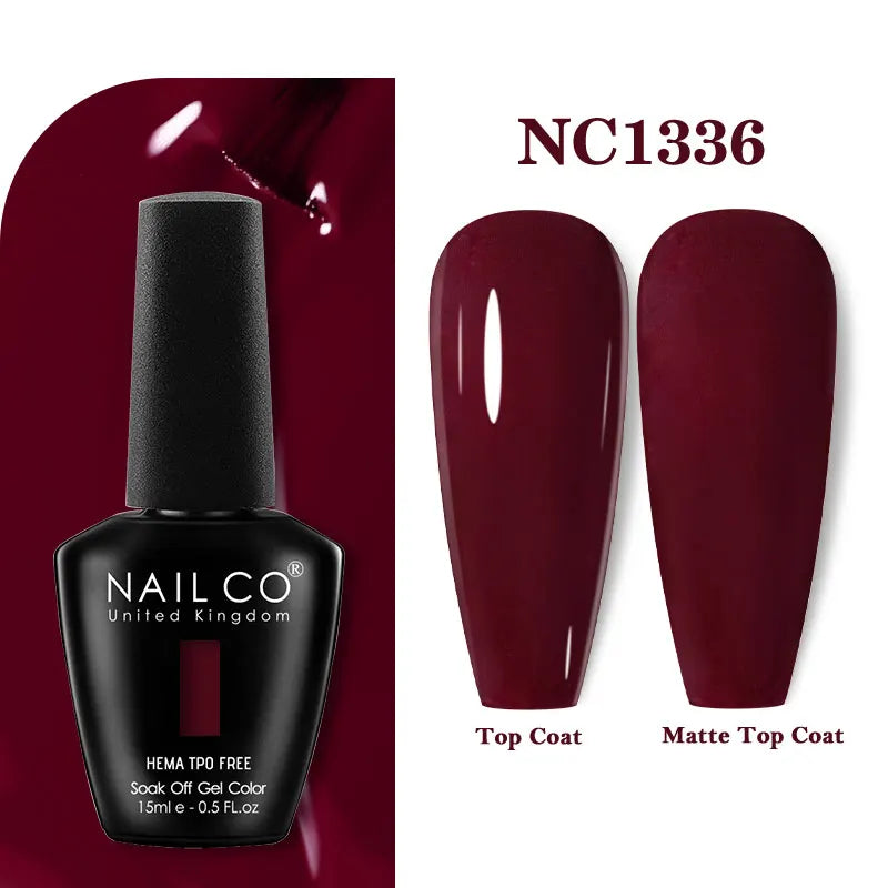 15ml TPO-Free Nail Gel Polish Semi Permanent Nails Art Manicure Design Hybrid Remover Gel Top Coat Ongle Gel UV