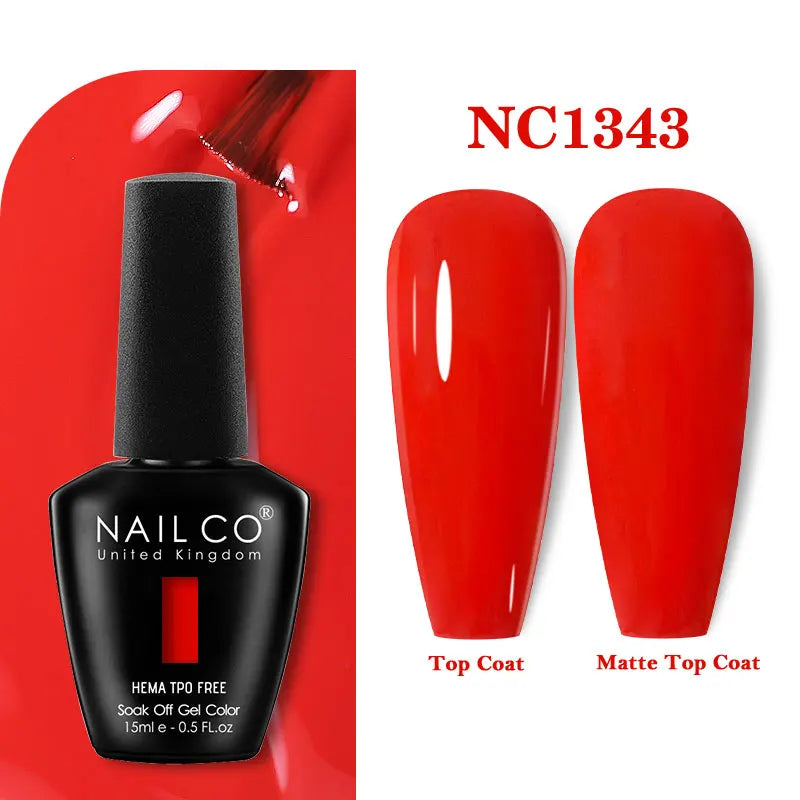 15ml TPO-Free Nail Gel Polish Semi Permanent Nails Art Manicure Design Hybrid Remover Gel Top Coat Ongle Gel UV
