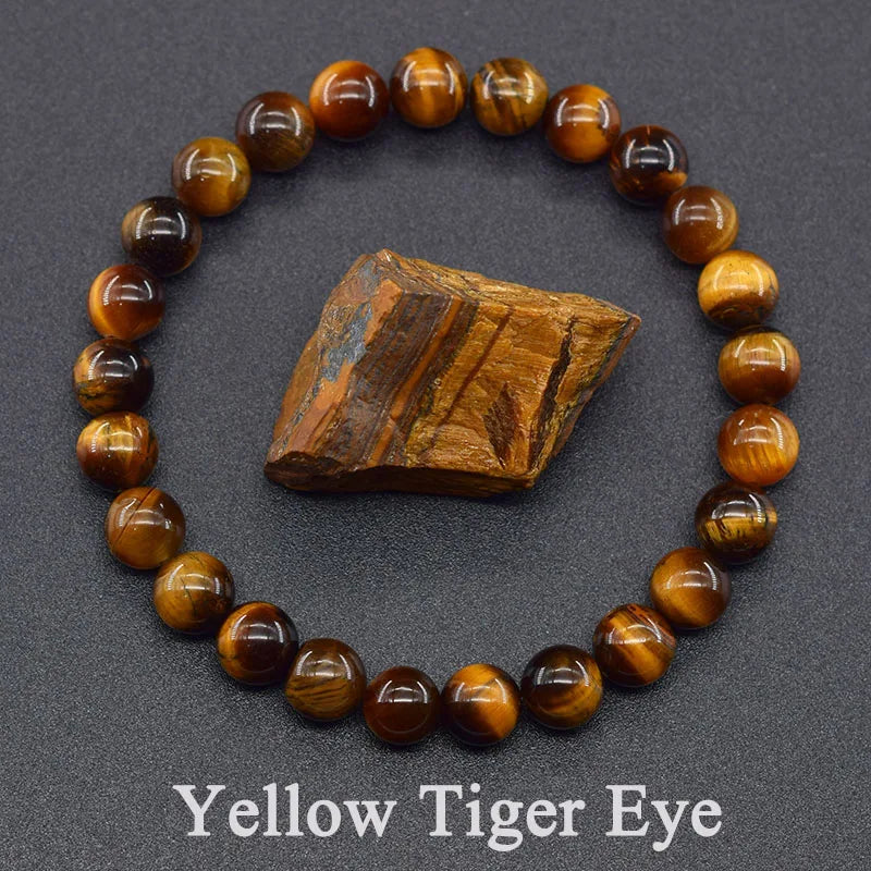 New Amethust Bracelet Made of Real Natural Stone Beads Bracelet