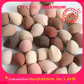 Soft Dry Wet Dual Use Coffee Color Beauty Sponge 12 Pack Daily Foundation Makeup Tool
