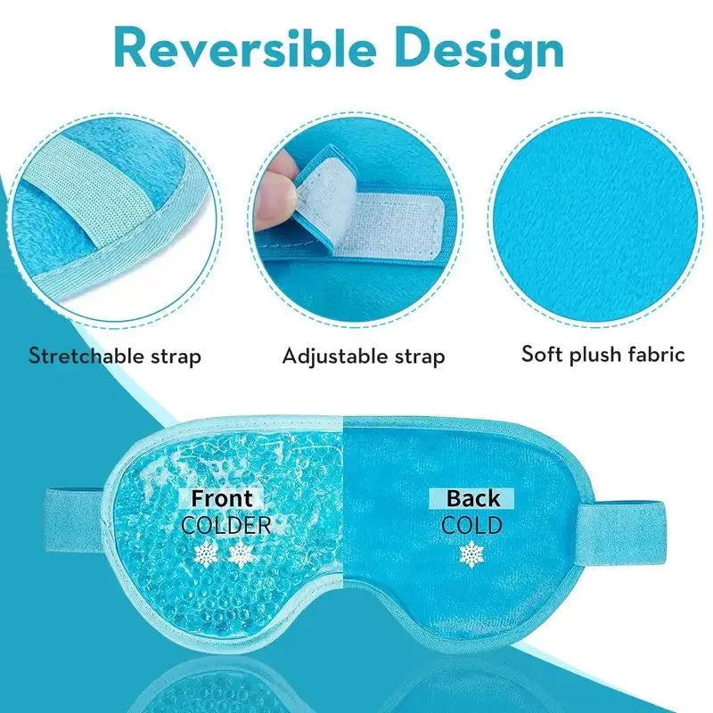 New Gel Eye Mask Hot And Cold Compress Beauty Eye Mask Plush Ice Bag