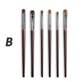 2/6 pcs Makeup Eye Shadow Brush Set Goat Hair Tool Ultra Soft Make Up Brush