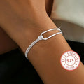 New S925 Silver Bracelet, Exquisite and Elegant
