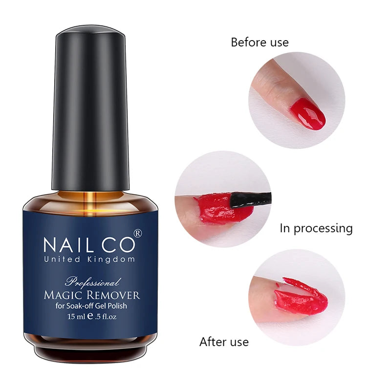 15ml TPO-Free Nail Gel Polish Semi Permanent Nails Art Manicure Design Hybrid Remover Gel Top Coat Ongle Gel UV