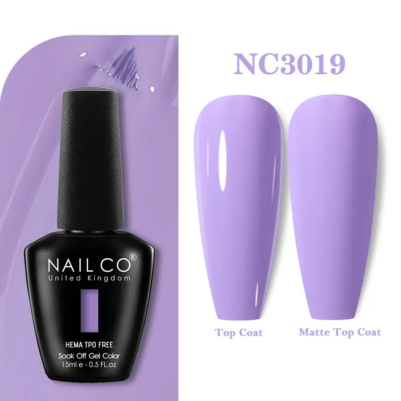 15ml TPO-Free Nail Gel Polish Semi Permanent Nails Art Manicure Design Hybrid Remover Gel Top Coat Ongle Gel UV