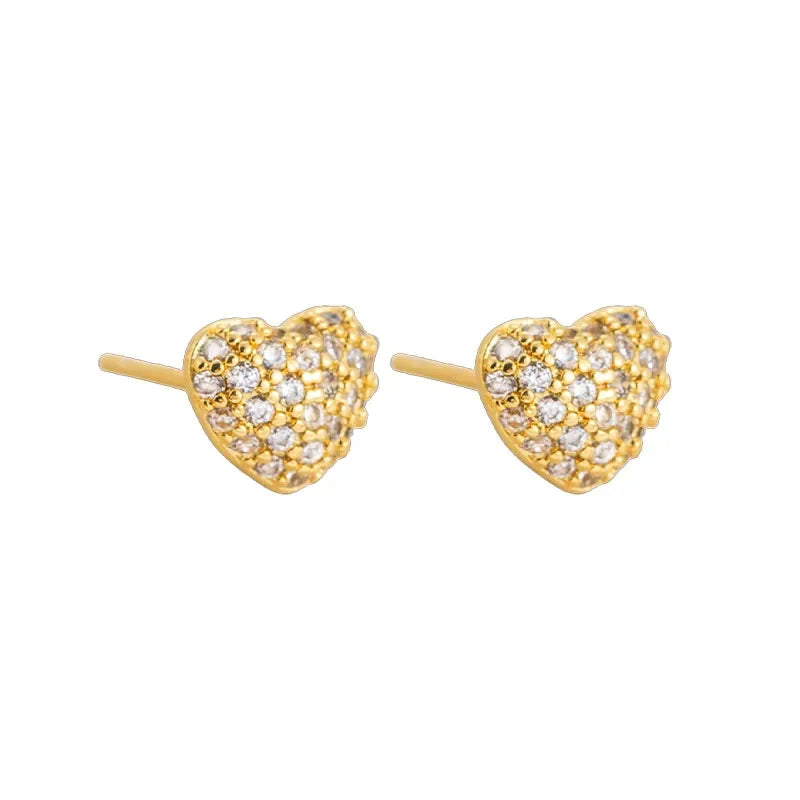 Gorgeous 925 Sterling Silver Needle Stud Earrings