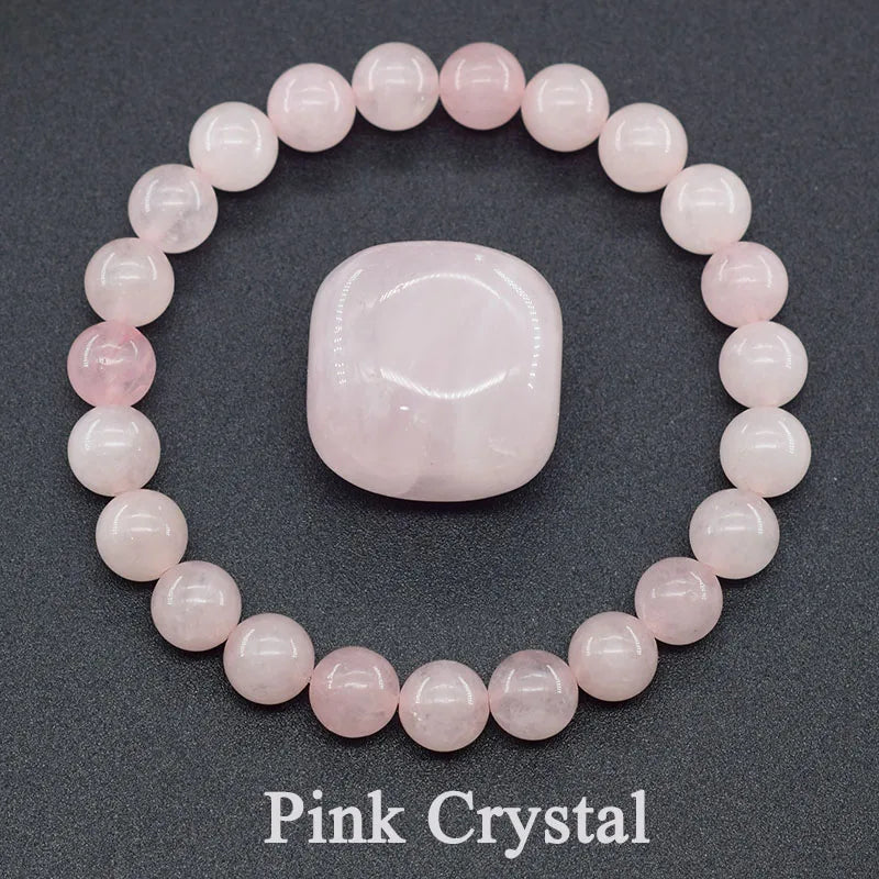 New Amethust Bracelet Made of Real Natural Stone Beads Bracelet