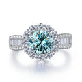 Luxury S925 Sterling Silver Ring Classic Retro Style