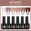 6-Piece Set of Nail Gel, Seasonal Fashionable Nail Gel