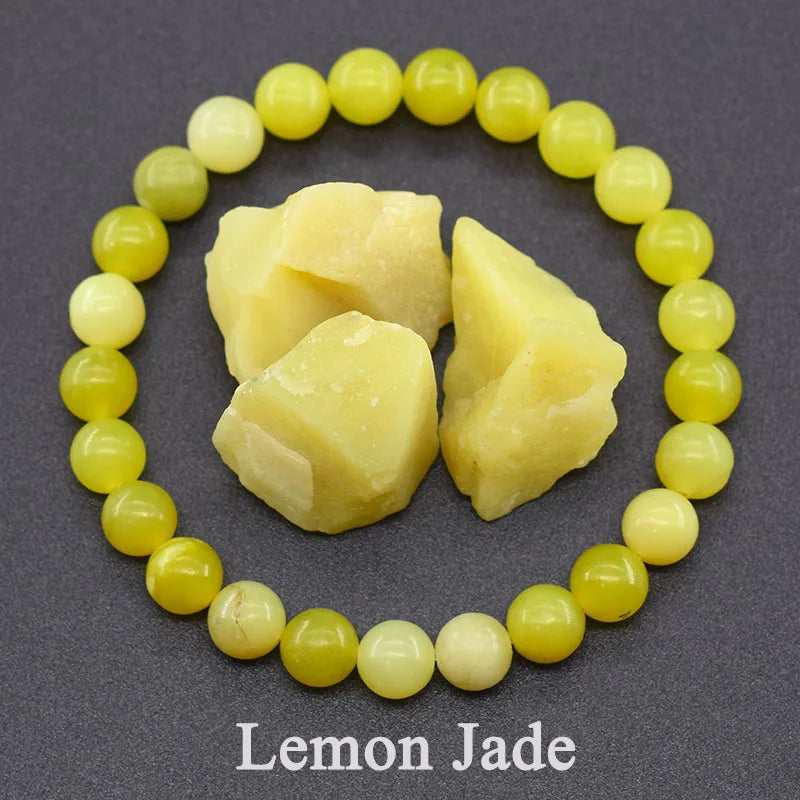 New Amethust Bracelet Made of Real Natural Stone Beads Bracelet