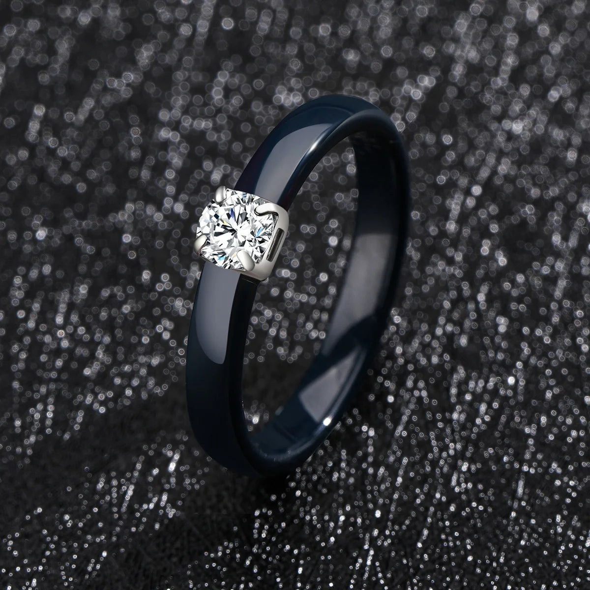 Classic Ring for Women Ceramic 3mm