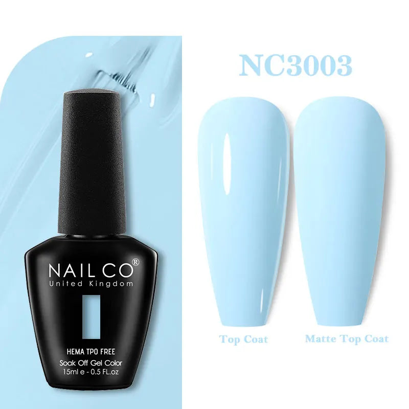 15ml TPO-Free Nail Gel Polish Semi Permanent Nails Art Manicure Design Hybrid Remover Gel Top Coat Ongle Gel UV