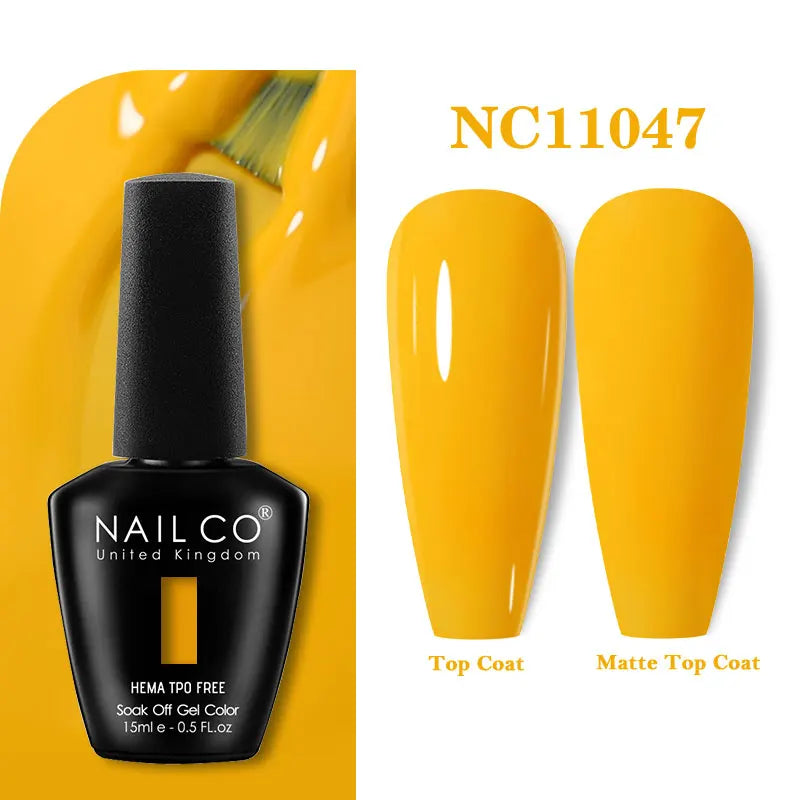 15ml TPO-Free Nail Gel Polish Semi Permanent Nails Art Manicure Design Hybrid Remover Gel Top Coat Ongle Gel UV